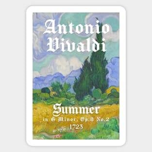 Vivaldi - Summer Sticker